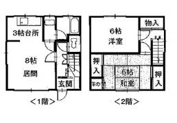 北海道札幌市豊平区平岸四条２丁目 札幌市営地下鉄東豊線[豊平公園]の賃貸一戸建物件詳細はこちら