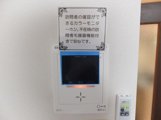 モニター付インターフォン