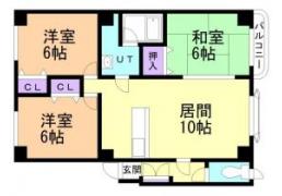 北海道石狩市花川南六条4丁目 の賃貸マンション物件詳細はこちら
