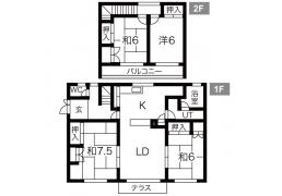 北海道札幌市手稲区前田一条８丁目 JR函館本線(小樽～旭川)[稲積公園]の賃貸一戸建物件詳細はこちら