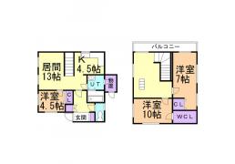 北海道札幌市南区南沢四条4丁目 の賃貸一戸建物件詳細はこちら