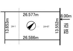 北海道江別市大麻新町24-67、24-1 JR函館本線(小樽～旭川)[大麻]の売買土地物件詳細はこちら