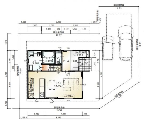 建物配置図 建物配置図