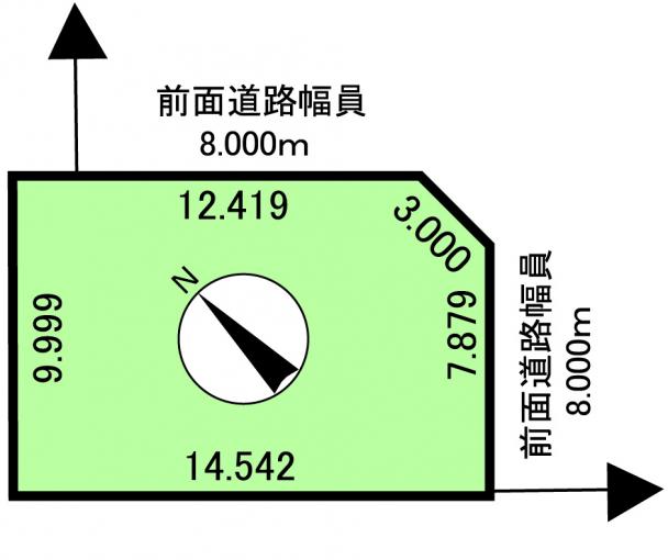 区画図／札幌市手稲区前田7条9丁目