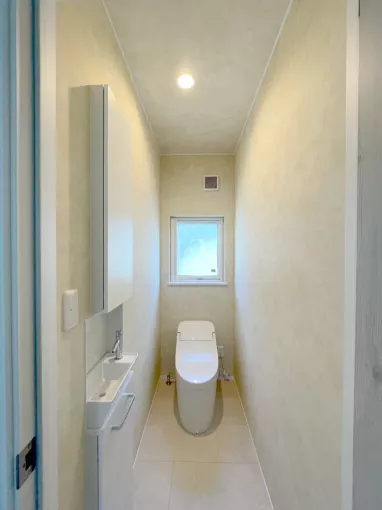 2階にもトイレをご用意。