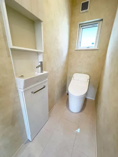 2階にもトイレを設置しました。