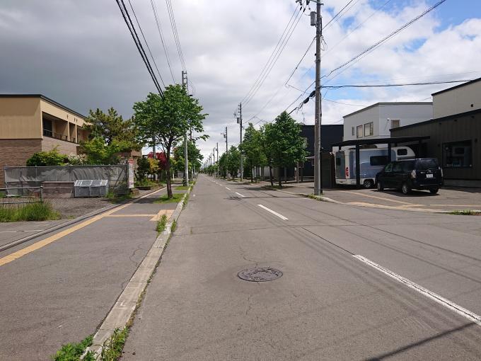 前面道路