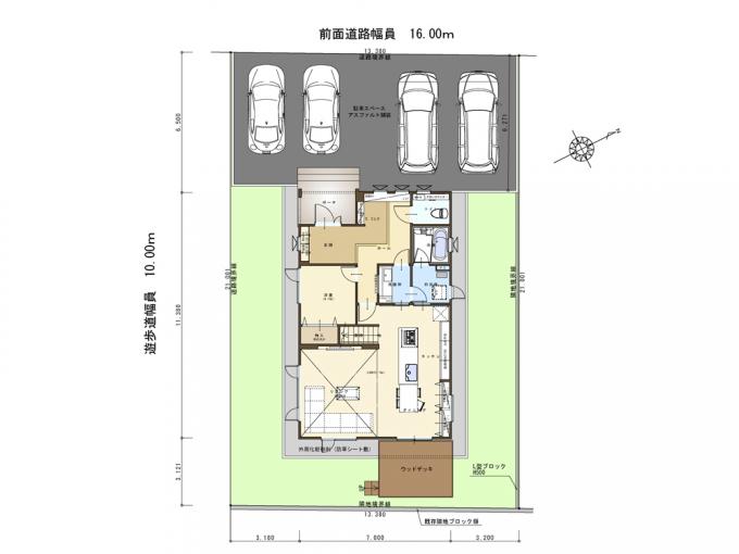 【配置図】 【配置図】