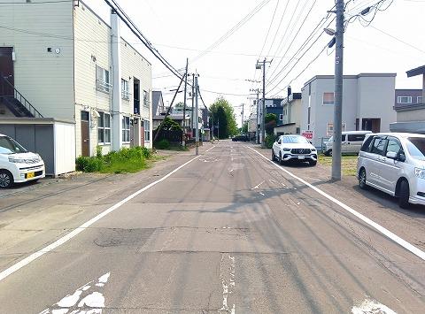 南側道路 南側道路