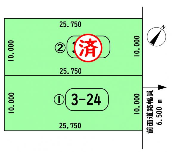 地積図 地積図