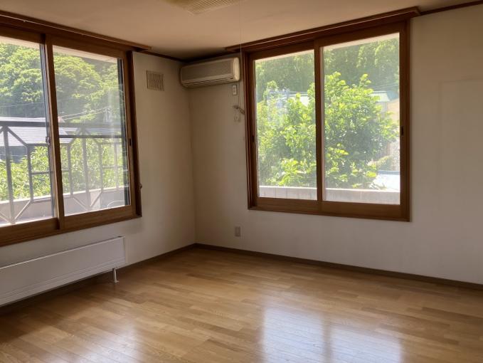 南西部屋は明るく温か