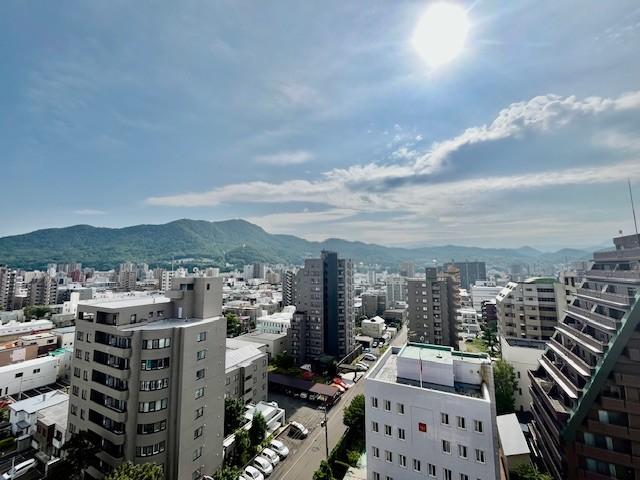 西側からの眺望