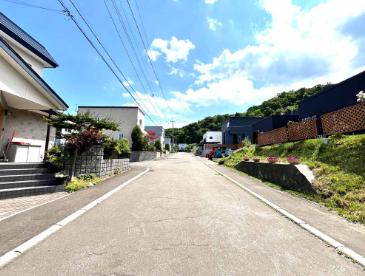 前面道路含む現地写真2