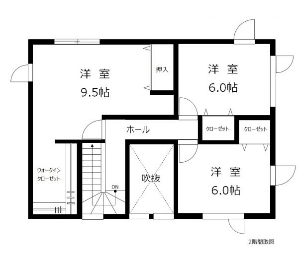 2階平面図 2階平面図