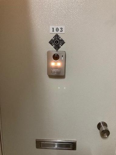 モニター付きインターホン取付