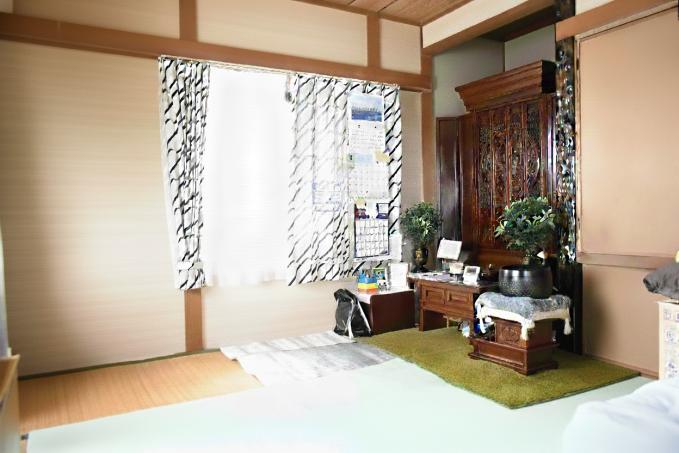 和室1（居住中のため家具削除しCG加工）