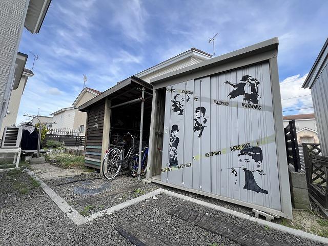 自転車置き場・物置き付き♪ 自転車置き場・物置き付き♪