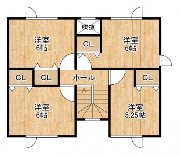2階間取図 2階間取図