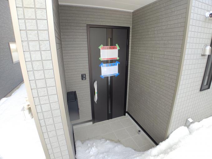 玄関外観(完成済み参考物件)