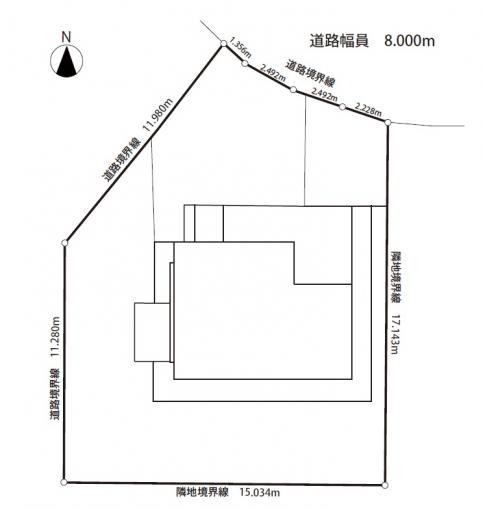 角地 敷地広々260.52㎡ 角地 敷地広々260.52㎡
