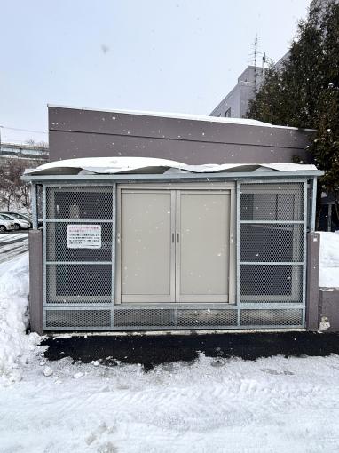 敷地内に専用のゴミステーションを完備しています。