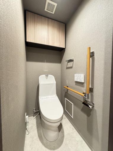 ウォシュレット一体型便器。