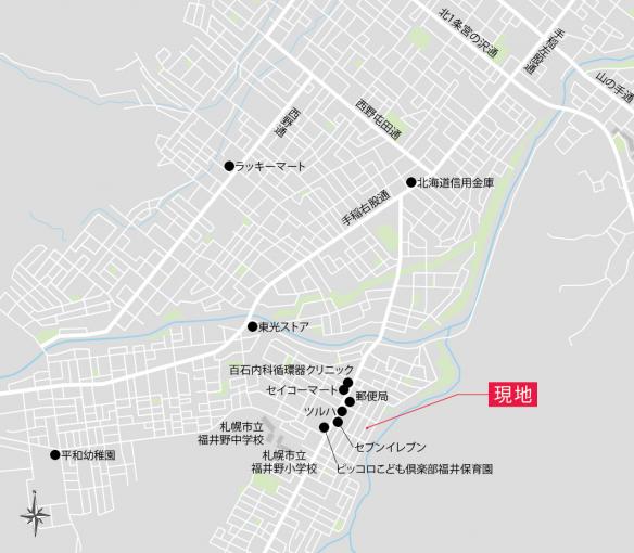 現地案内図