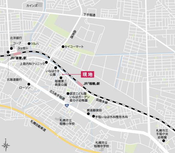 現地案内図