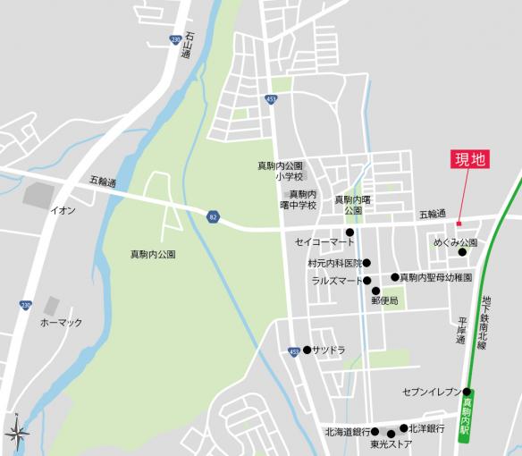 現地案内図