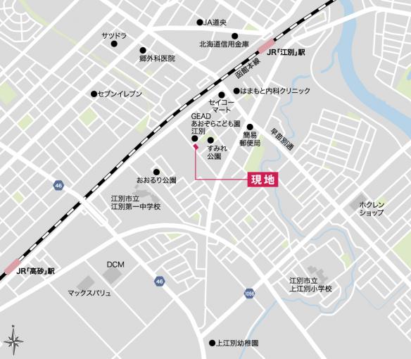 現地案内図