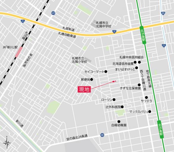 現地案内図