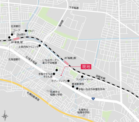 現地案内図 現地案内図