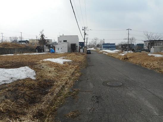 現地含む前面道路 現地含む前面道路
