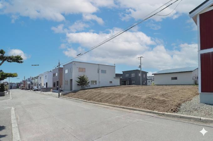 AIによる解体更地後のイメージ 間口が広く明るい敷地 AIによる解体更地後のイメージ 間口が広く明るい敷地