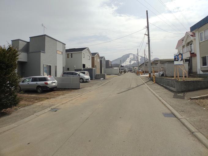 北側から現地方向 北側から現地方向
