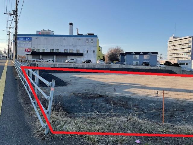 現地含む前面道路