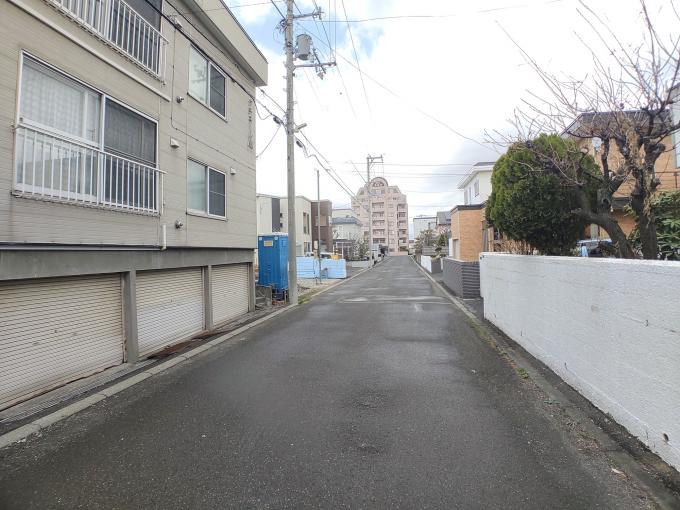 南側から現地方向