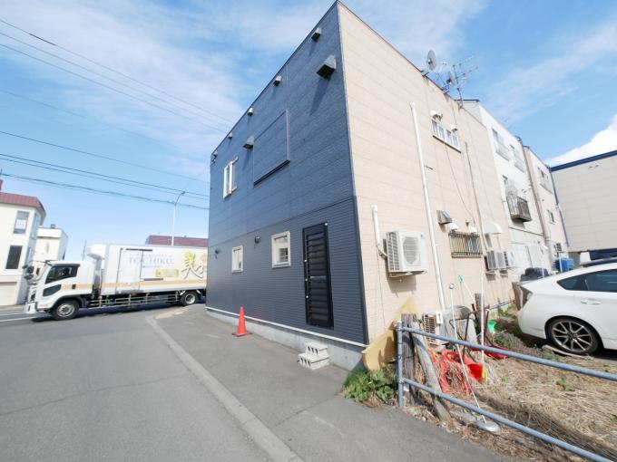 建物側面です。