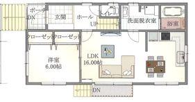1階間取図 1階間取図
