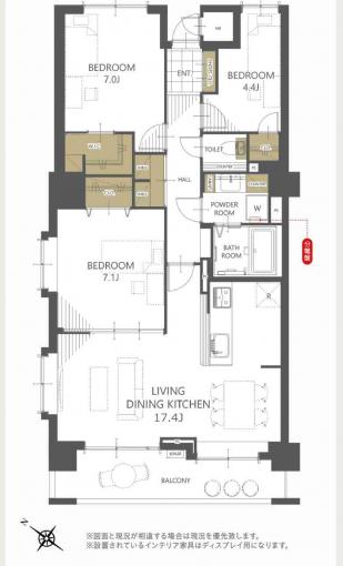 広々84㎡の3LDK 角部屋の7階! 広々84㎡の3LDK 角部屋の7階!