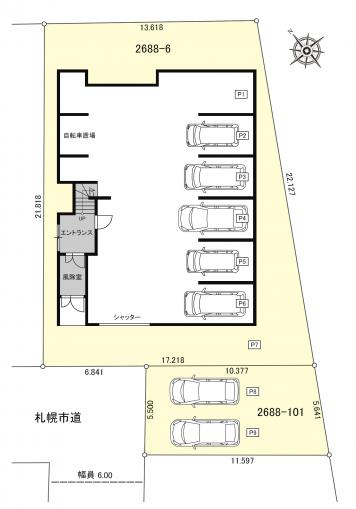 区画図