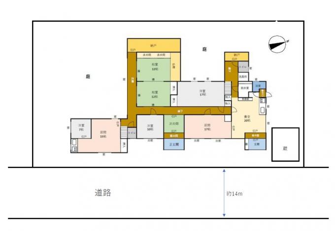 敷地図