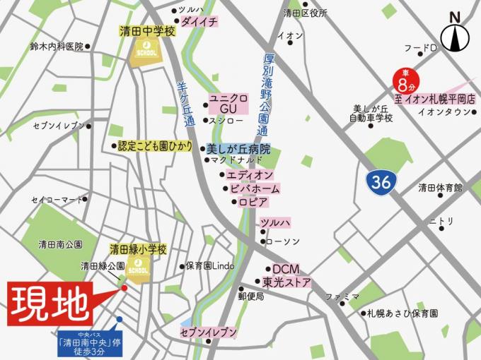 周辺マップ 周辺マップ