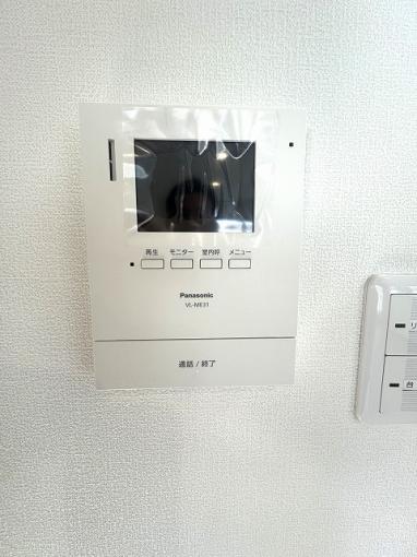 来客確認も安心できる便利なモニターホン！