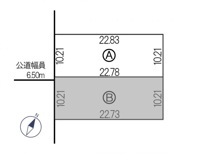 地積図　Ⓐ