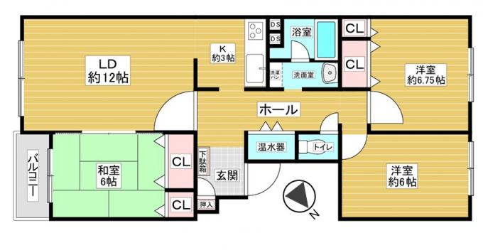 【間取図】 【間取図】