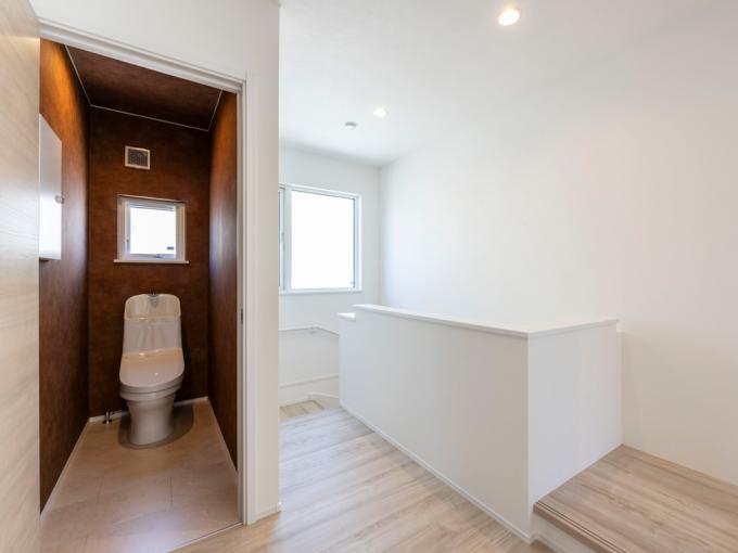 2階にもトイレを設置しました。 2階にもトイレを設置しました。
