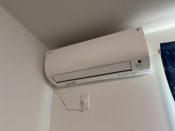 【エアコン】夏の暑い時期でも快適に過ごせます。 【エアコン】夏の暑い時期でも快適に過ごせます。