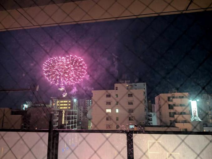【花火写真①】バルコニーより綺麗な花火鑑賞ができます☆ 【花火写真①】バルコニーより綺麗な花火鑑賞ができます☆