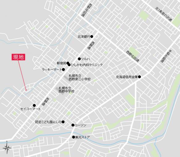 現地案内図 現地案内図